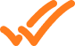 Pair of orange ticks, dark background